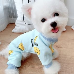 SMILE Dog Pajamas / Dog Clothes / Dog Romper